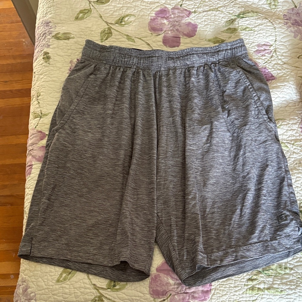 Layer 8 Men's Heather Gray Athletic Shorts